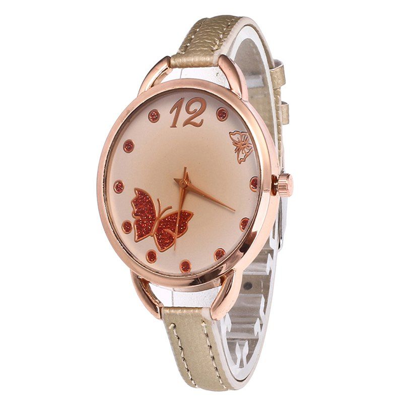 

Butterfly Tea Women Quartz Watch, Cornsilk