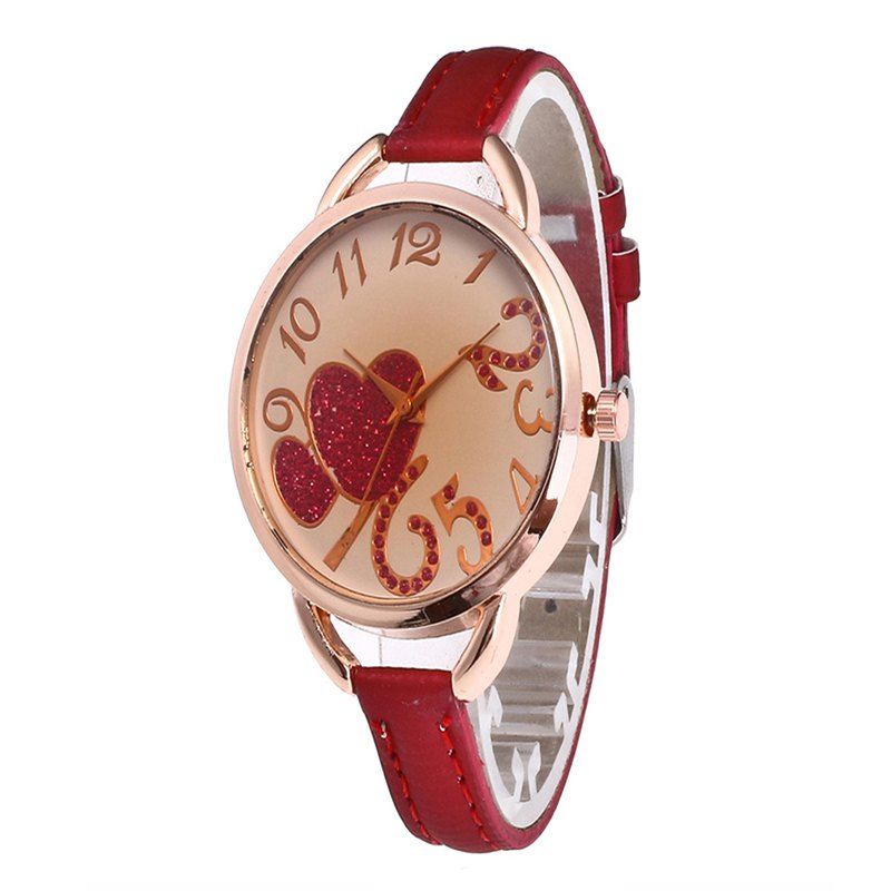 

Red Heart Women Quartz Watch, Chilli pepper