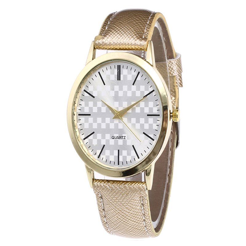 

Fashion Alloy Quartz Watch, Cornsilk