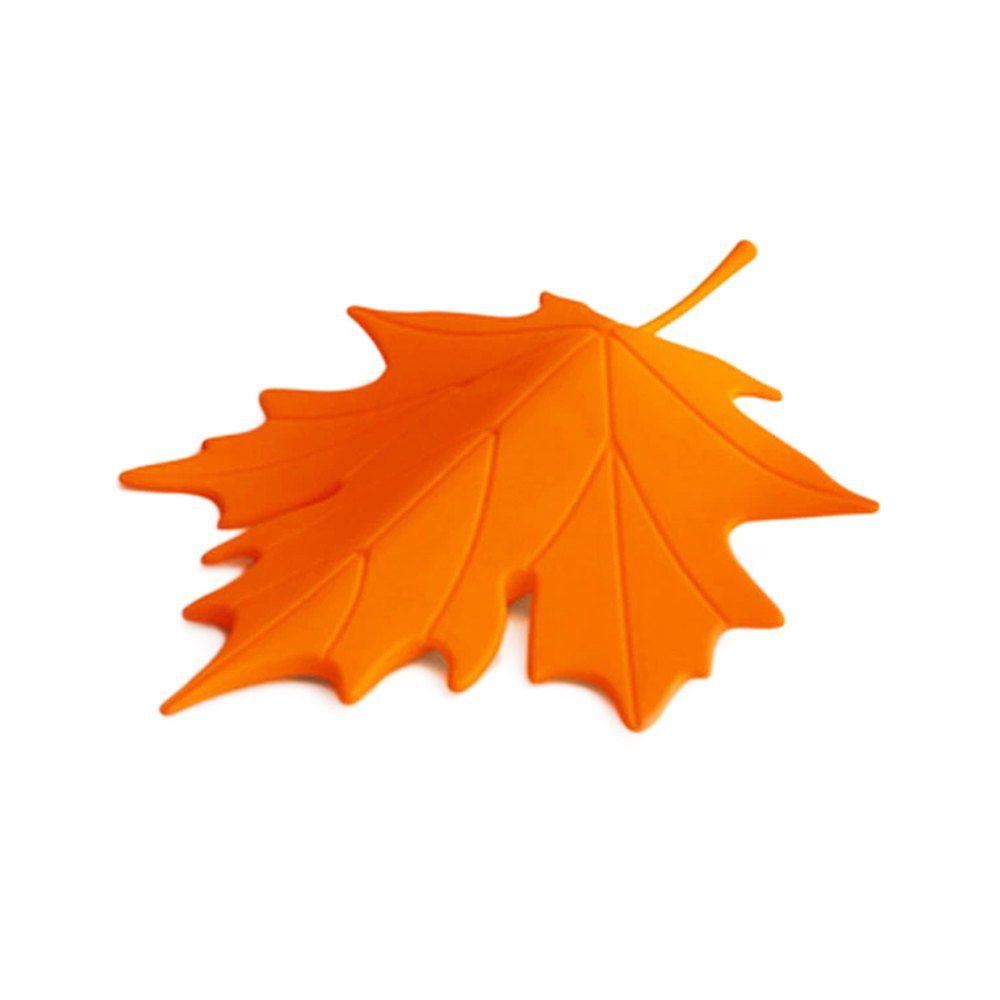 

Maple Shape Free Punching Door Stop, Orange