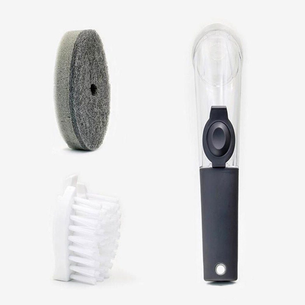 

Automatically Add Dishwashing Pot Brush, Dark gray
