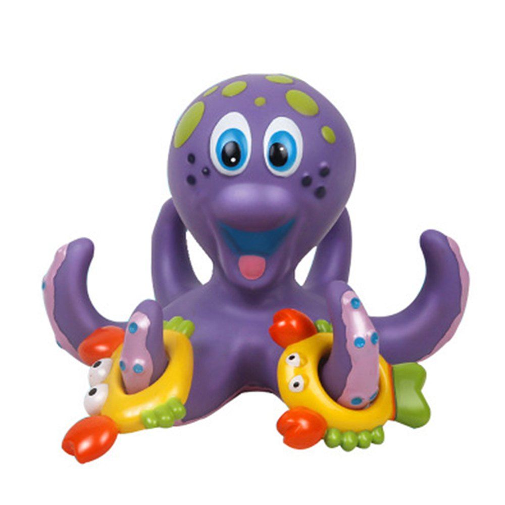 

Children Bath Toys Cute Little Octopus, Medium purple