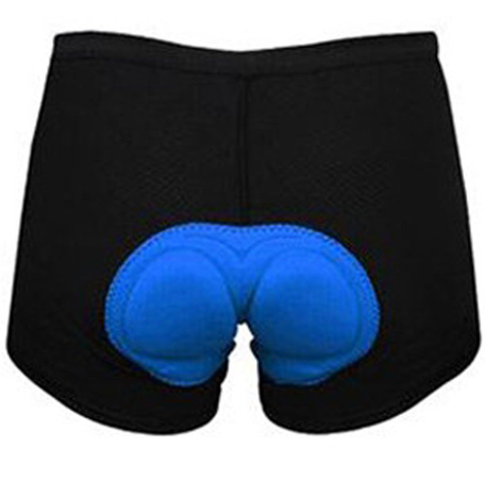 

Men Ride Shock Absorbers Silicone Foam Shorts Sweat Pants Dry Underwear, Blue