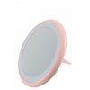 Lampe Pliable Portable LED Cosmetic Mirror - Rose 