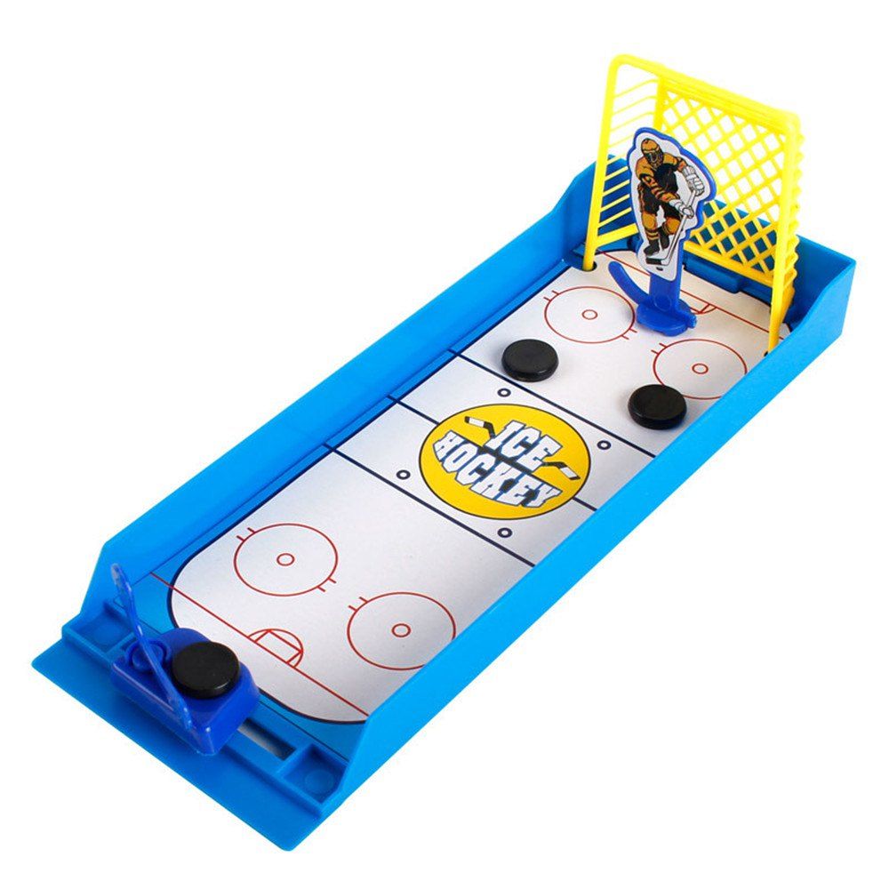 

Shooting Game Finger Desktop Mini Hockey Toys Kids Gift, Blue