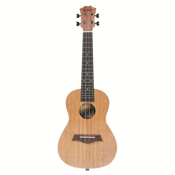Concert ukulele 23 pouces Acajou Aquila strings kit débutant - Bohu Bois 