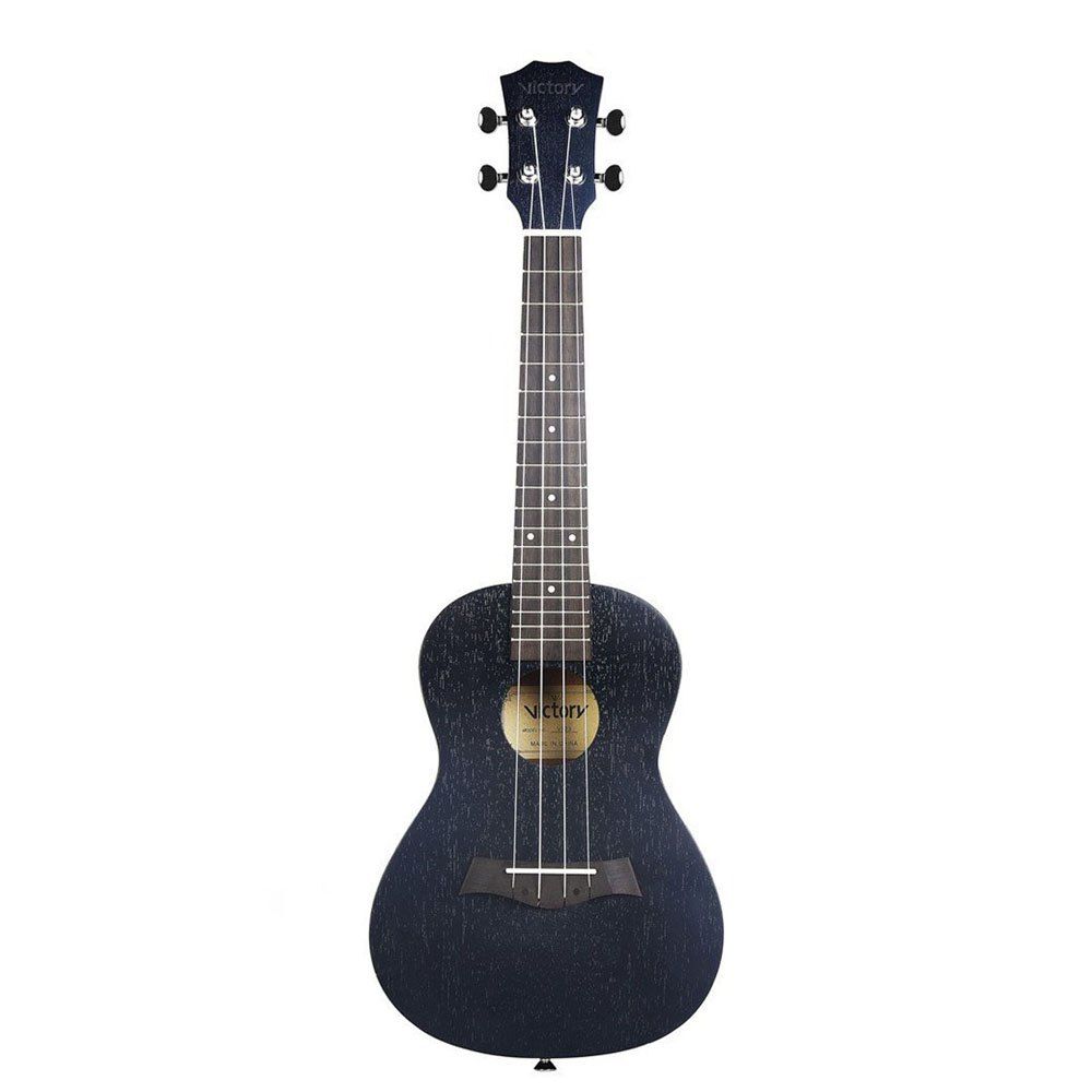 

Concert Ukulele 23 inch Mahogany Aquila Strings Beginner Kit ( Black )