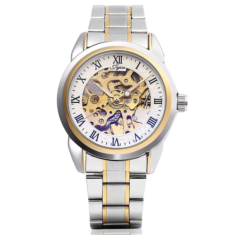 

JIJIA G8132 Fully Automatic Mechanical Watches, White