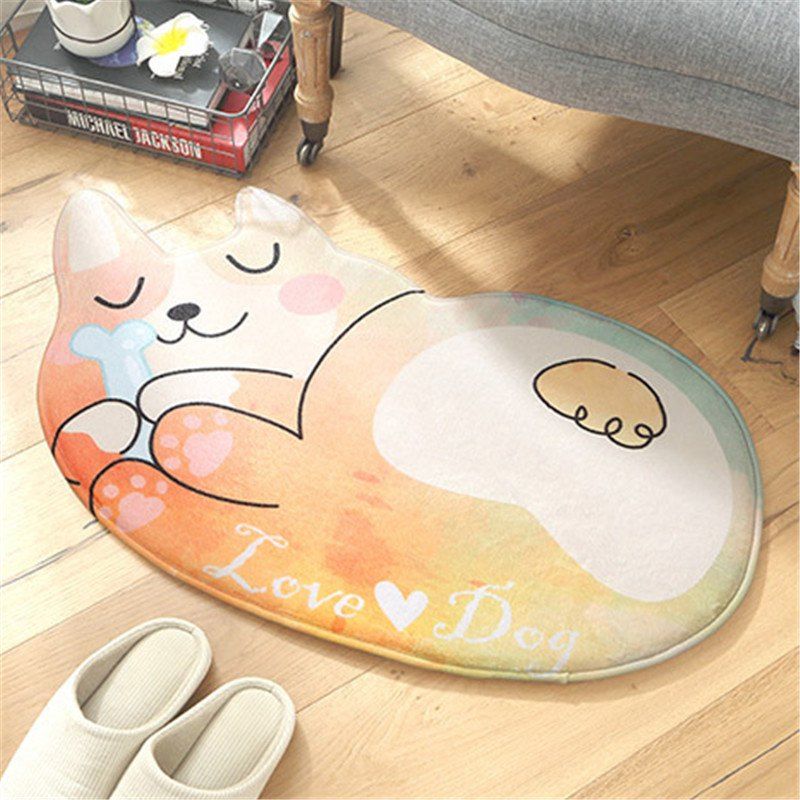 

Creative Cartoon Cute Dog Anti-Skid Mat, Multi