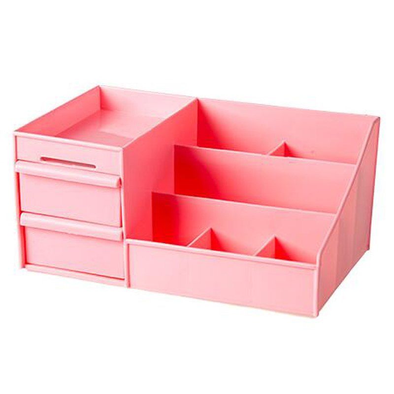 

Drawer Type Multi Format Storage Box, Bean red