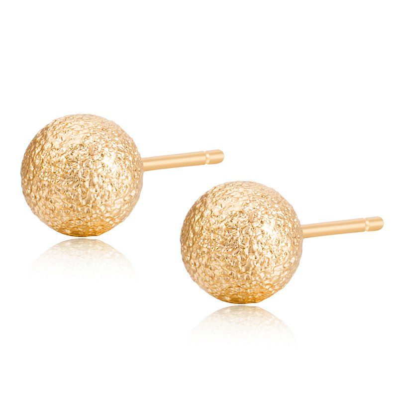 

Personality Grinding Fine Zircon Earrings ERZ0421, Gold