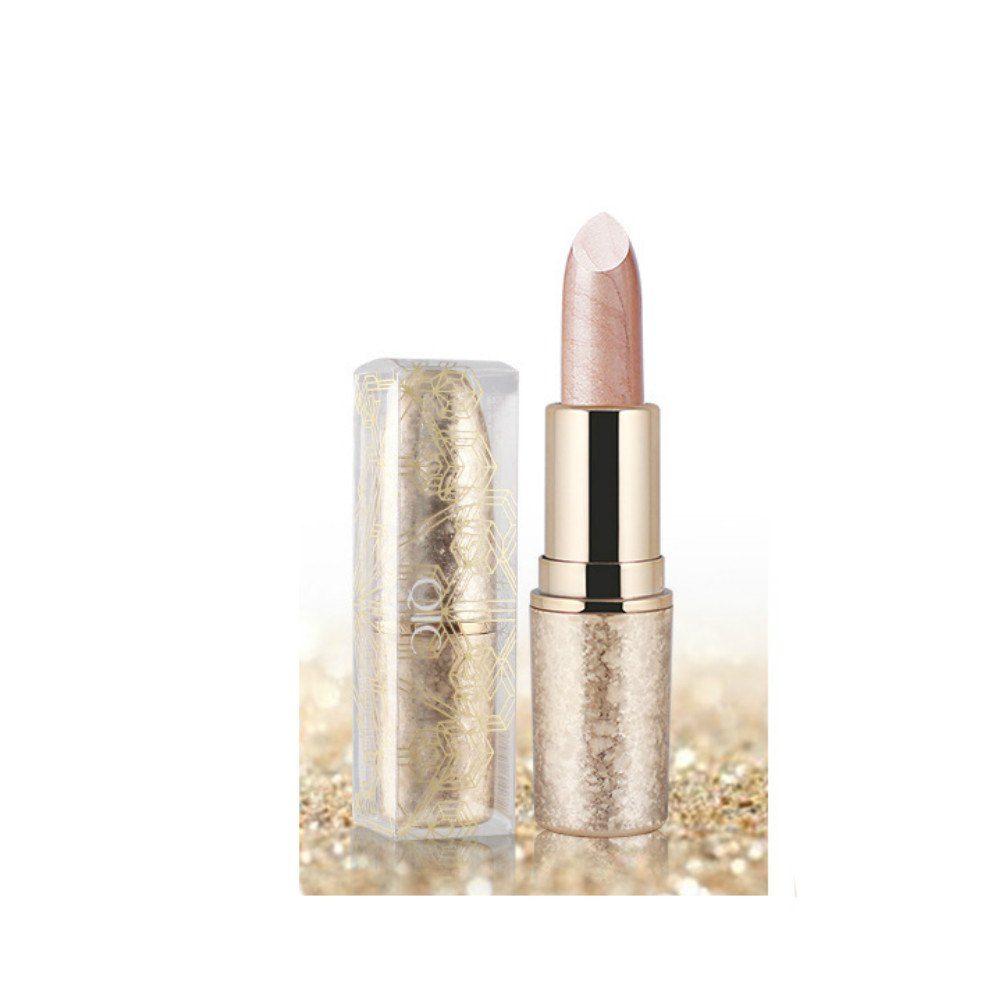 

6 Colours Shimmer Lipstick Long Lasting Waterproof Shinning, #001