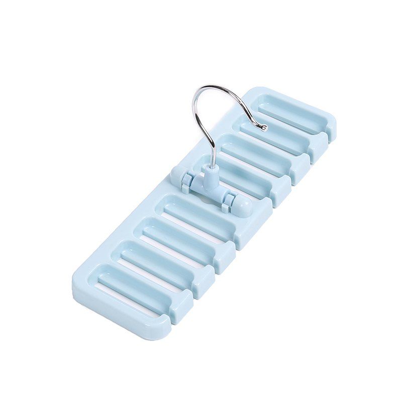 

Creative Home Eight Hole Belt Tie Storage Rack, Blue gray