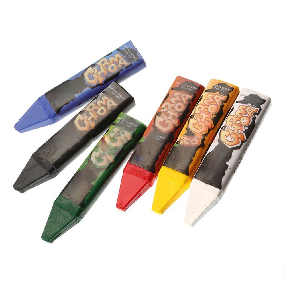 

6Pcs Colorful Facial Paint Pens, Multi-a