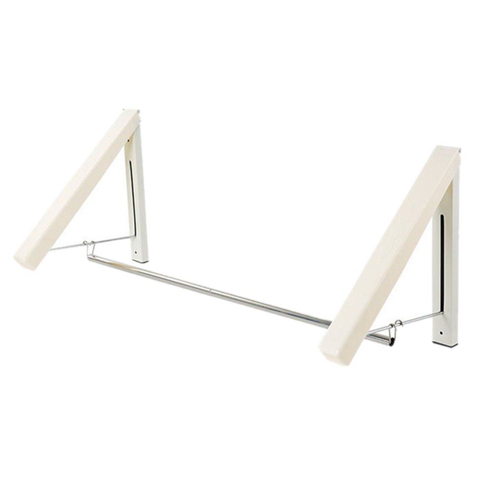 

Wall Hanging Retractable Magic Clothes Hanger, White