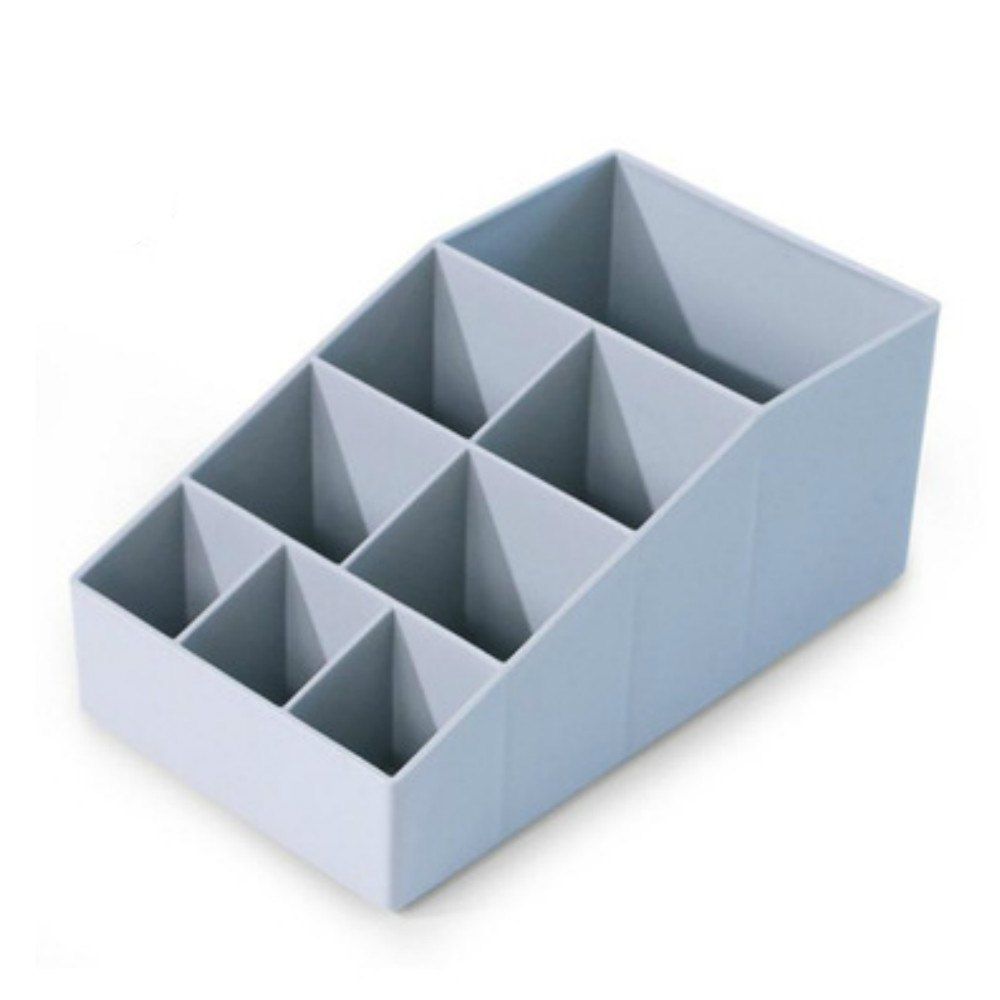 

Creative Home 8 Grid Table Dresser Storage Box, Light slate gray