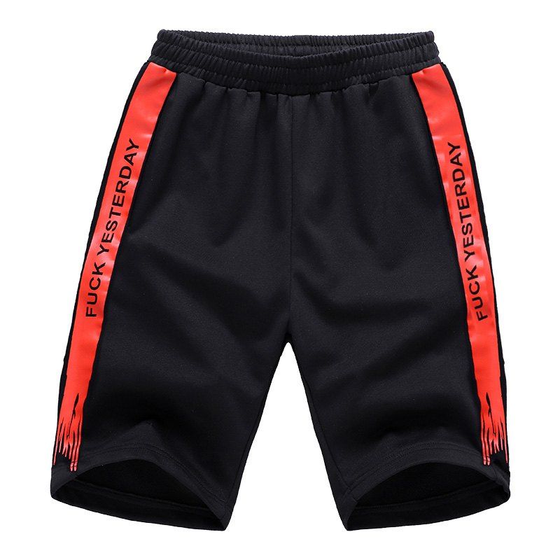 

Men's Students' Summer Leisure Sports Shorts, Lava red
