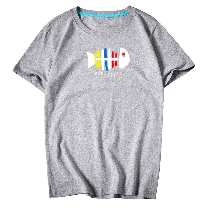 

Men's Youth All-Match Simple Sports Leisure T-Shirt, Gray cloud