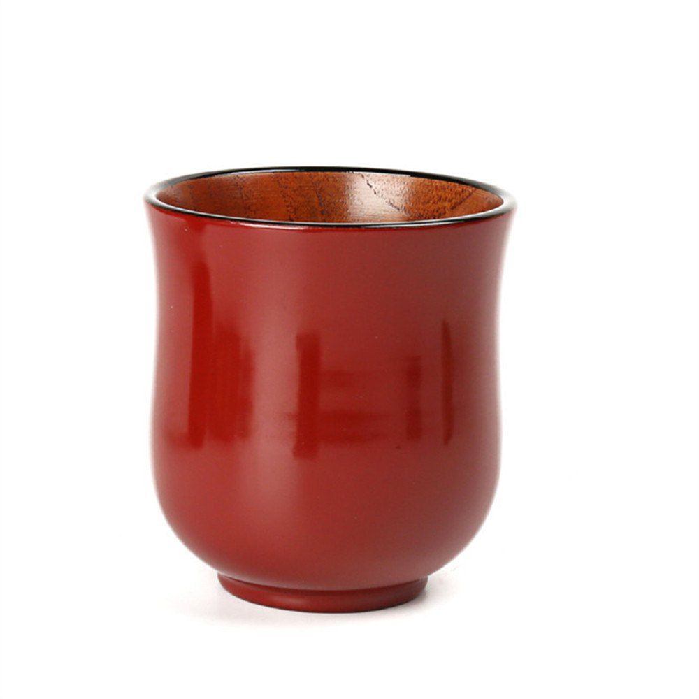 

Sour Jujube Wood Black Tea Cup, Red