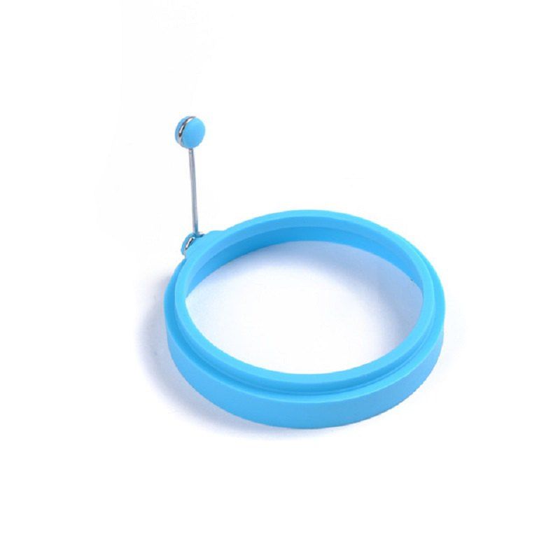

Silica Gel Fried Egg Pancake Frying Omelet Mold, Jeans blue