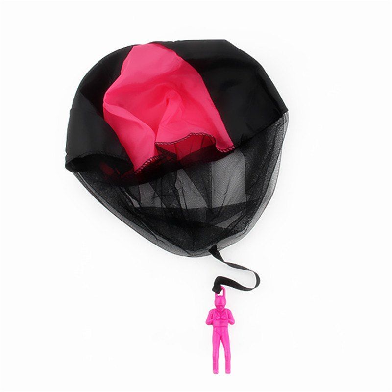 

New Fun Mini Parachute Children Toy, Rose red