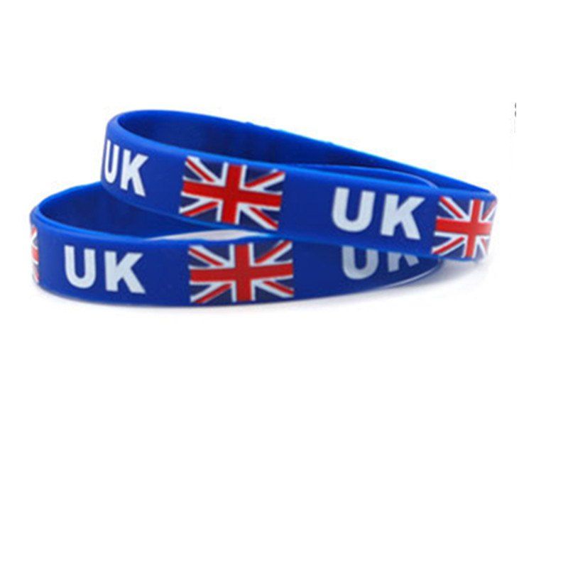 

Flag Printing Environmental Protection Silicone Gift, Deep blue