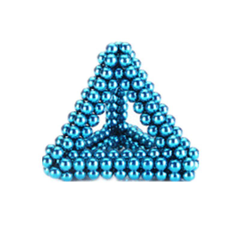 

3MM 216 Pieces of Fun Magnetic Office Toy Play Ball Magnetism Multicolor, Dodger blue