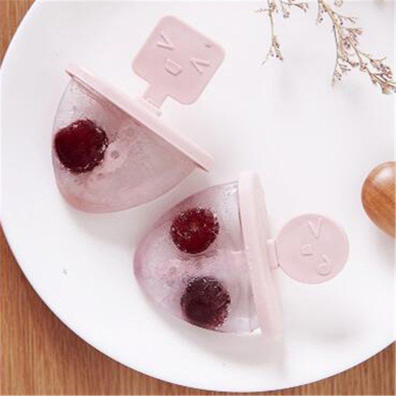 

Creative DIY Six - Block Ice Cream Bar Mold, Pink