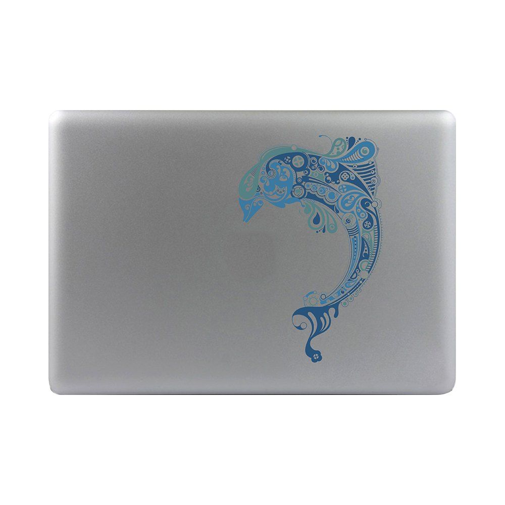 

Artistic and Creative Notebook Refrigerator Suitcase Cartoon Dolphin Sticker M50, Multi-a