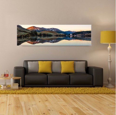 2019 Impression Dart Murale Sur Toile Sasns Cadre De Montagne Et