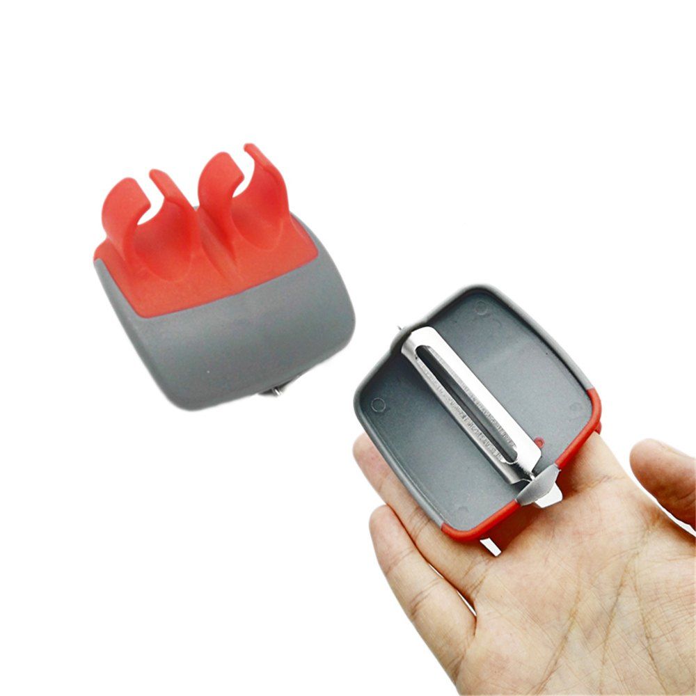 

Creative Fruit Peeler Double Finger Blade Slicer, Multi-a