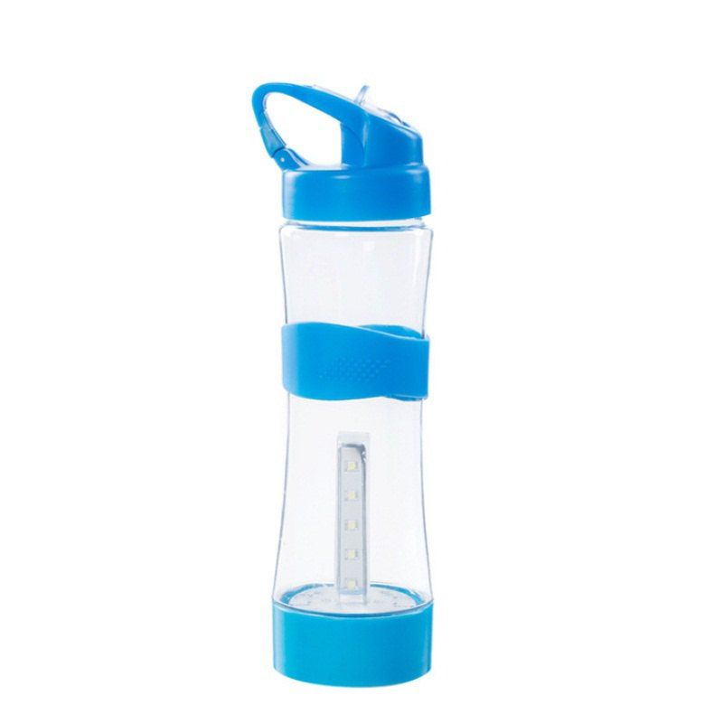 

Creative Outdoor Multifunctional Lighting Silicone Gift Cup, Crystal blue
