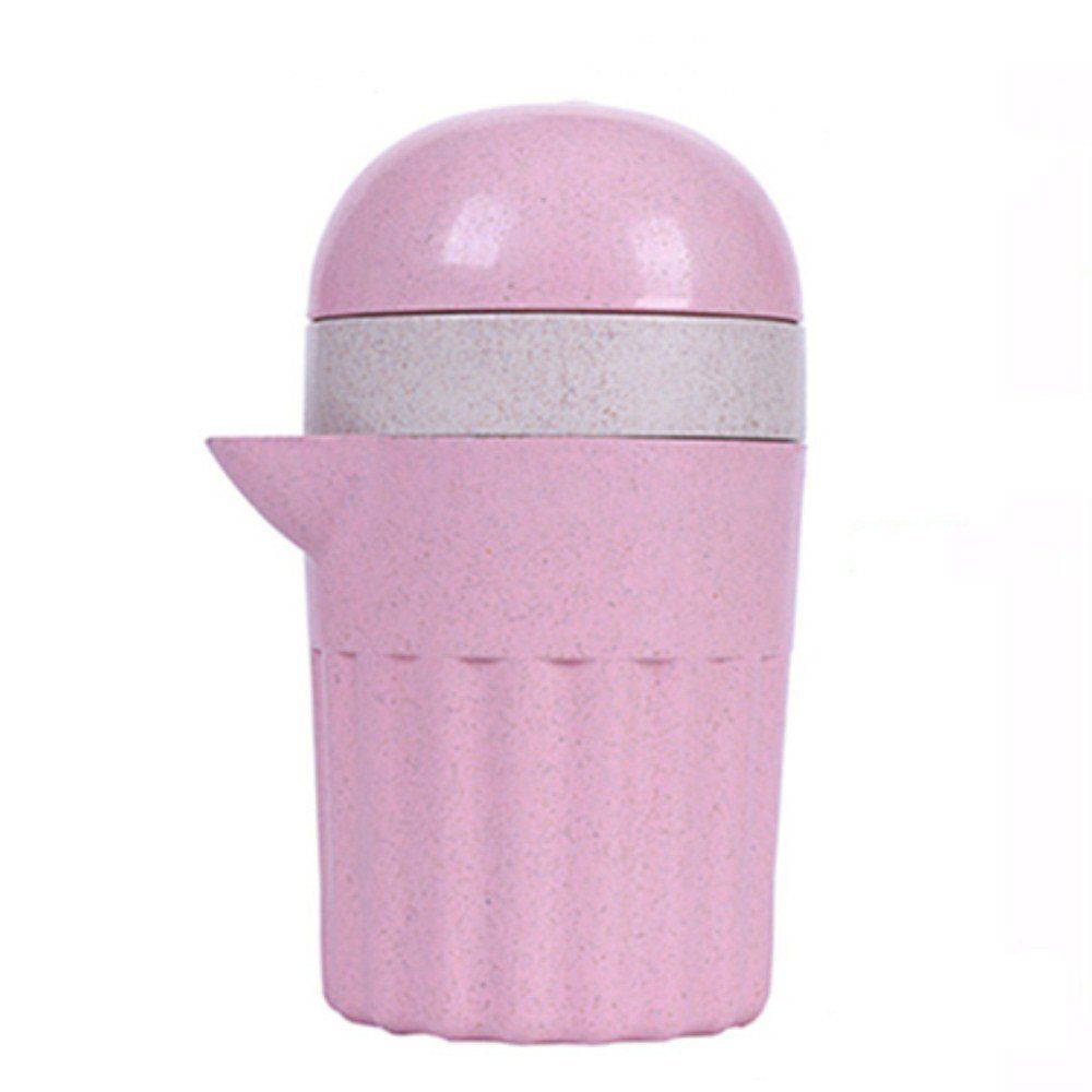 

Household Mini Manual Lemon Squeezing Plastic Juicer, Pink