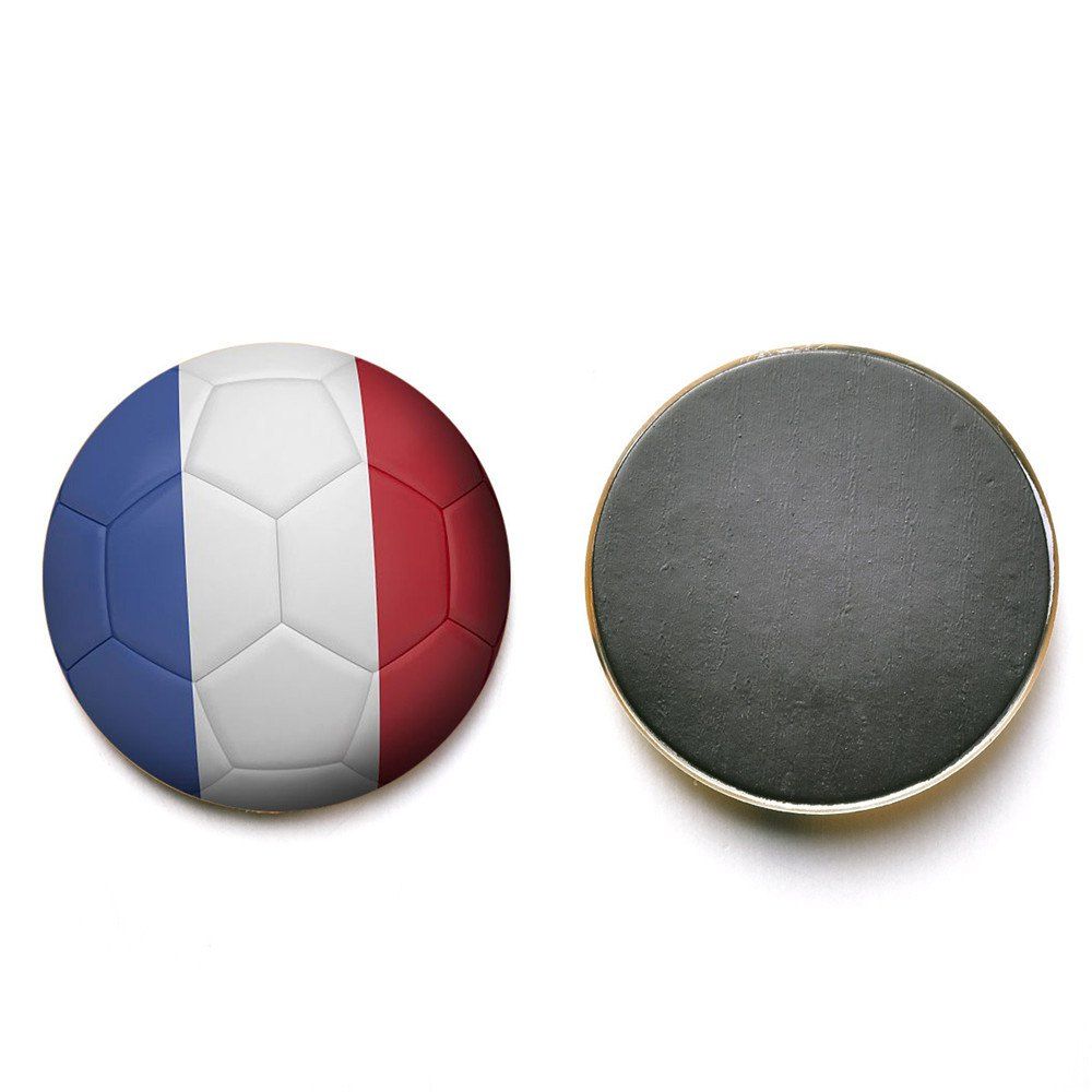 

Football Team Flag Fridge Magnets, Denim blue