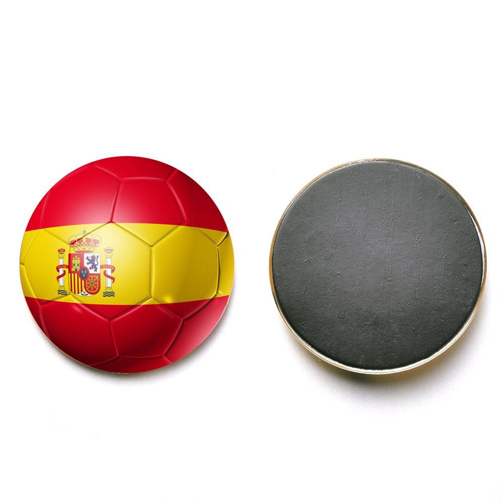 

Football Team Flag Fridge Magnets, Ruby red
