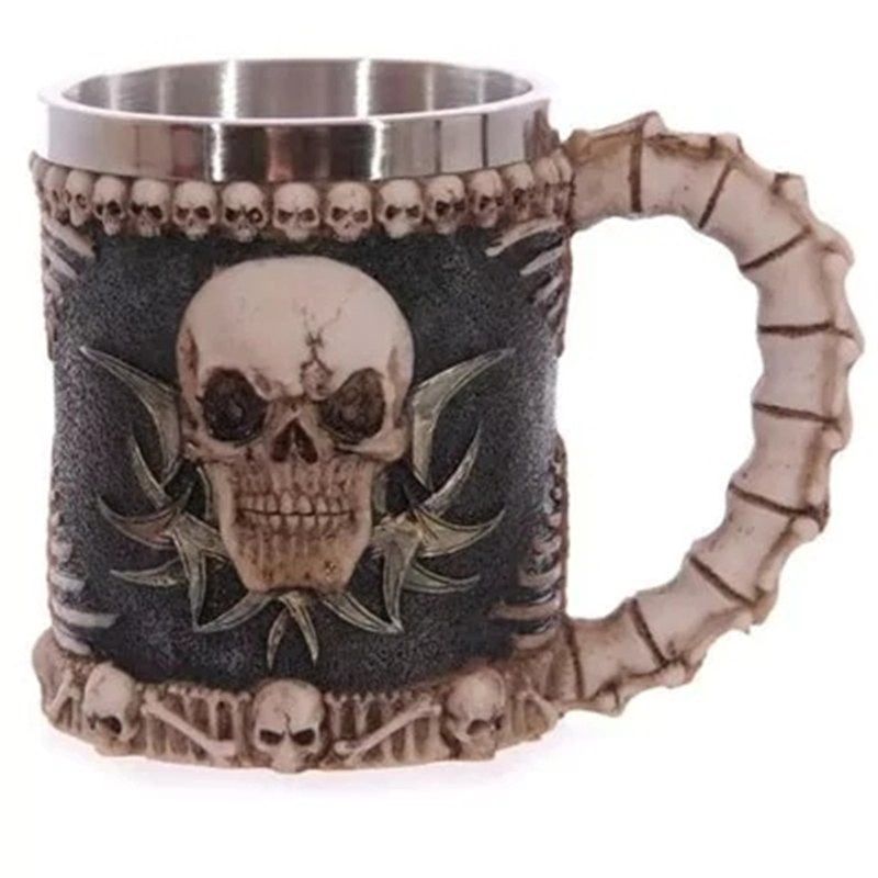 

3D Stainless Steel Cup Coffee Mug, Multi-b
