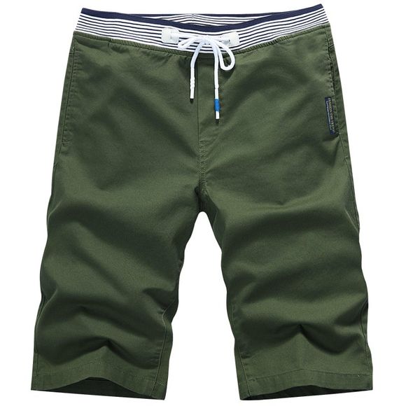 Hommes New Five Point Pantalons décontractés - Vert Armée XL