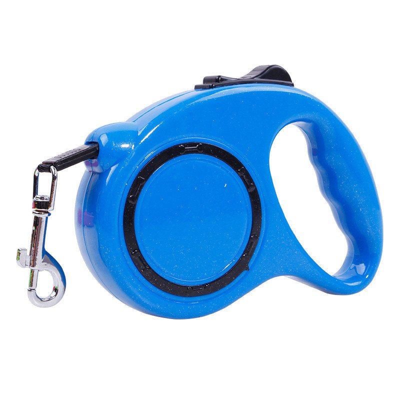 

3m Traction Belt with Automatic Telescopic Rope Portable Pet Dog Supplies, Sky blue