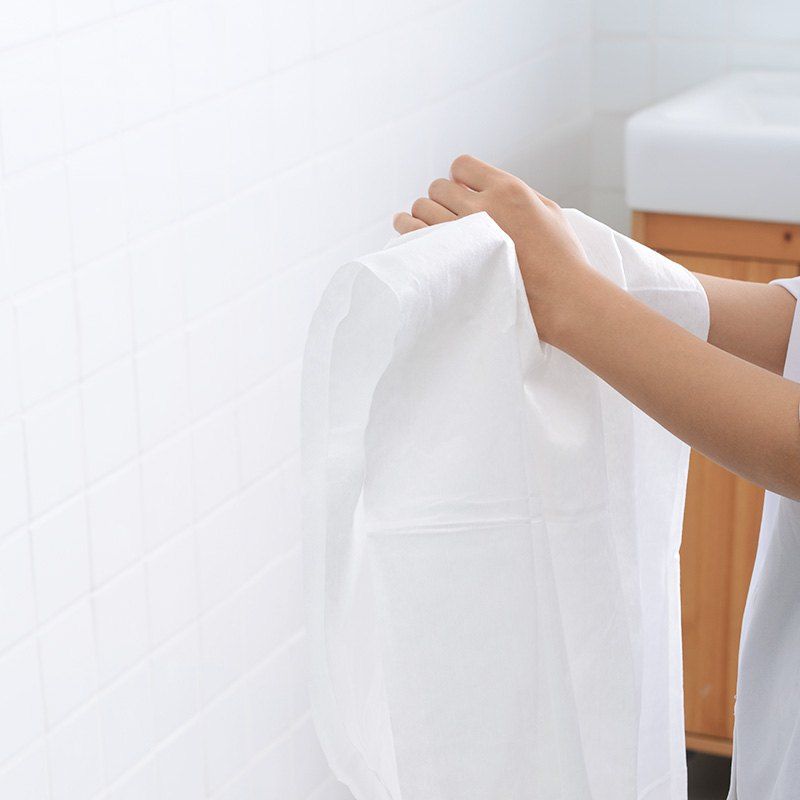 

Aseptic Health Portable Travel Outdoor Disposable Towels 2PCS, White