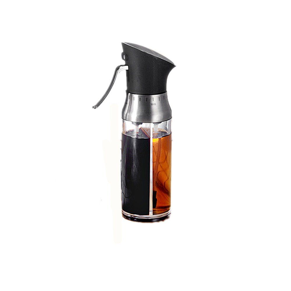 

Stainless Steel Rotary Barbecue Oil Spout Spray Bottle, Transparent