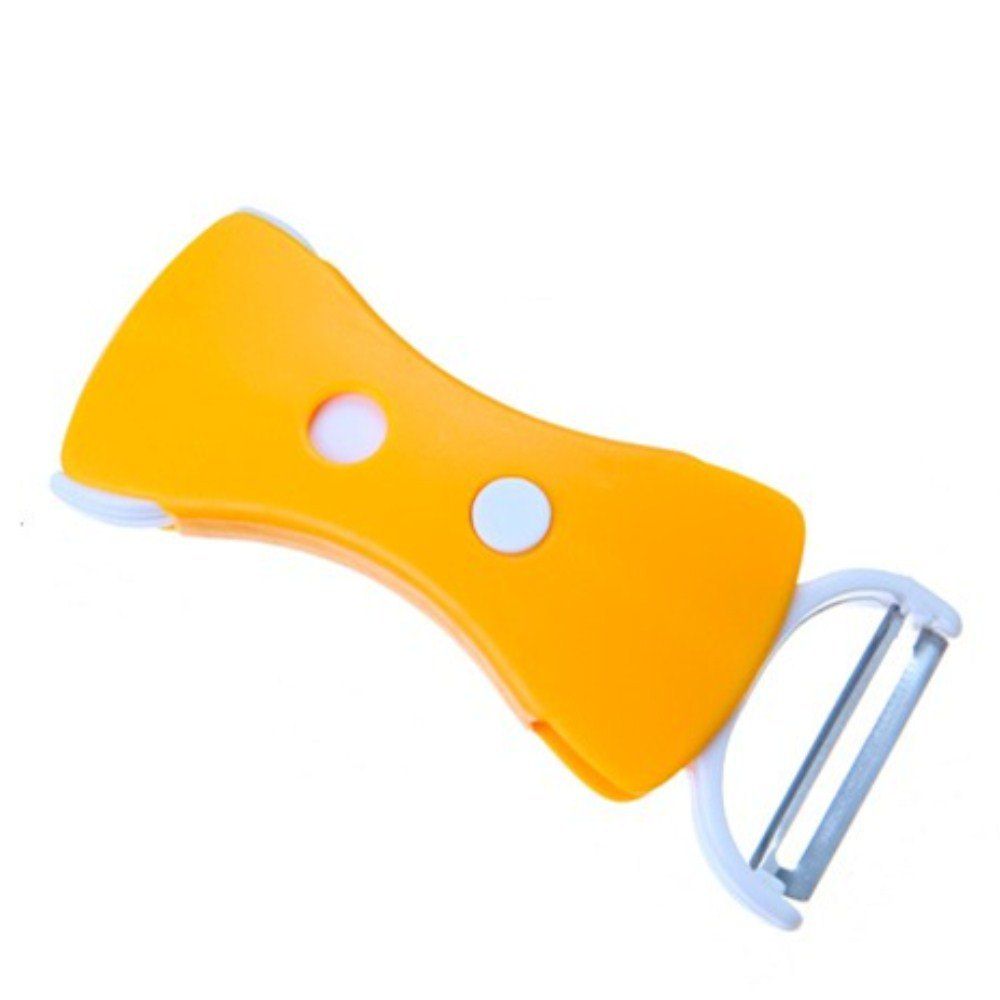 

Kitchen Fruit Stainless Steel Vegetable Peeling Cutter, Orange gold