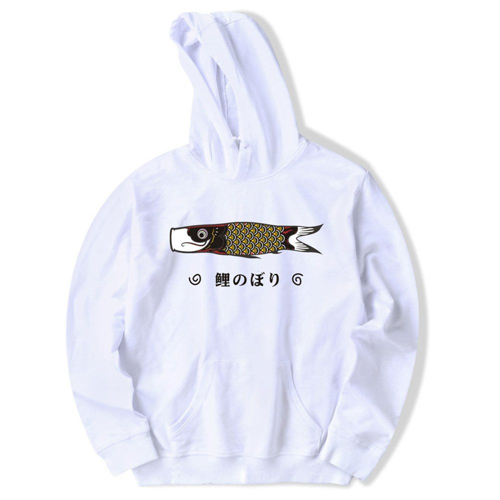 

2018 New Koinobori Hoodie, White