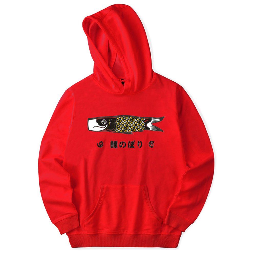 

2018 New Koinobori Hoodie, Red