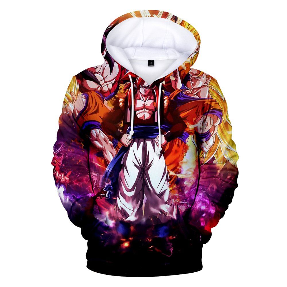 

2018 New Dragon Ball 3D Hoodie, Multi-a