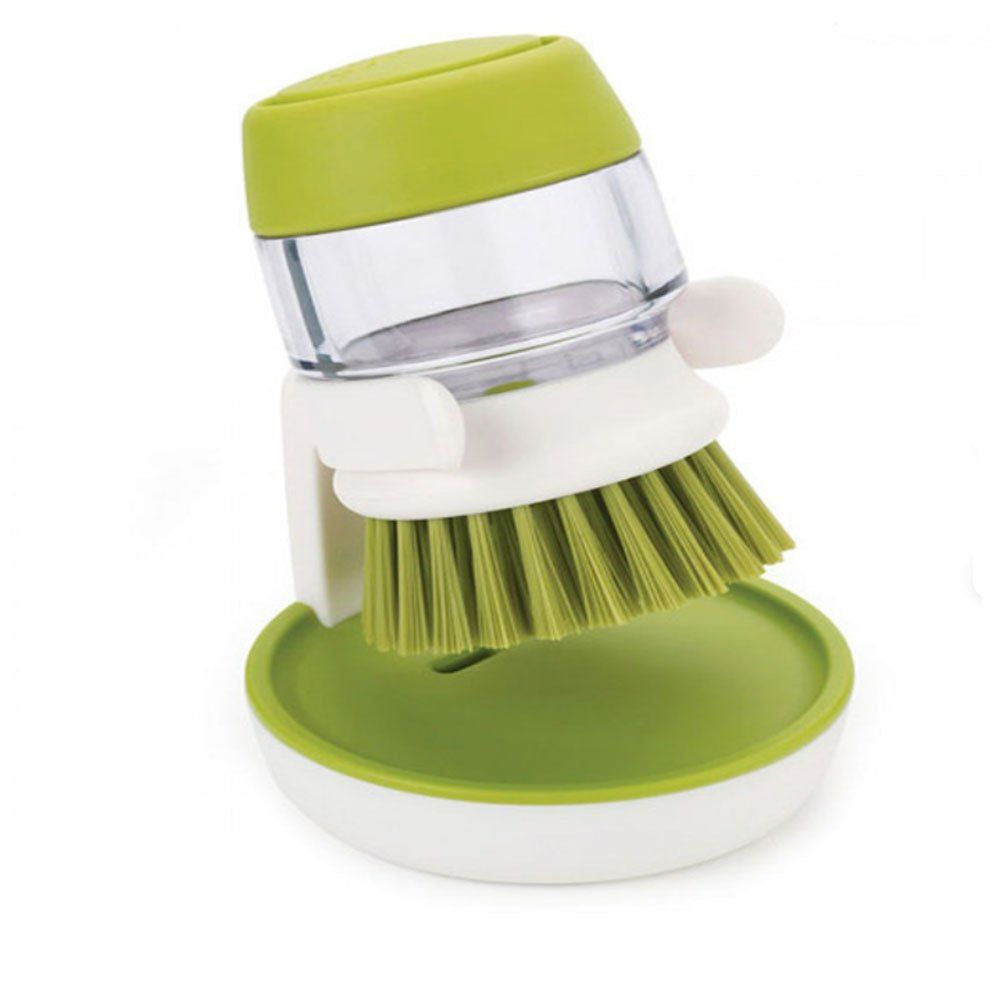 

Detergent Tank Dishes Pot Washing Brush, Avocado green