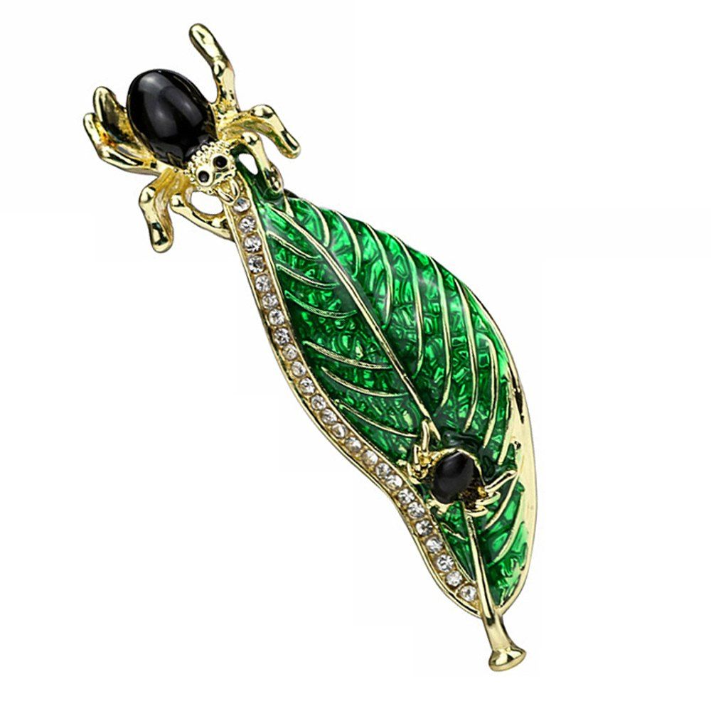 

PULATU Trend Fashion Animal Brooch for Women B1L4-13, Jungle green