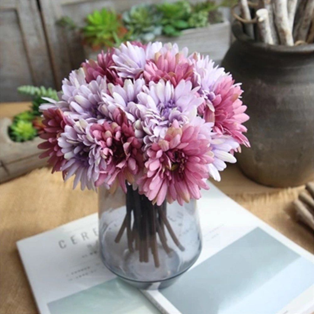 

WX-0328-GF16183 Home Wedding Gerbera Holding Flower, Pink