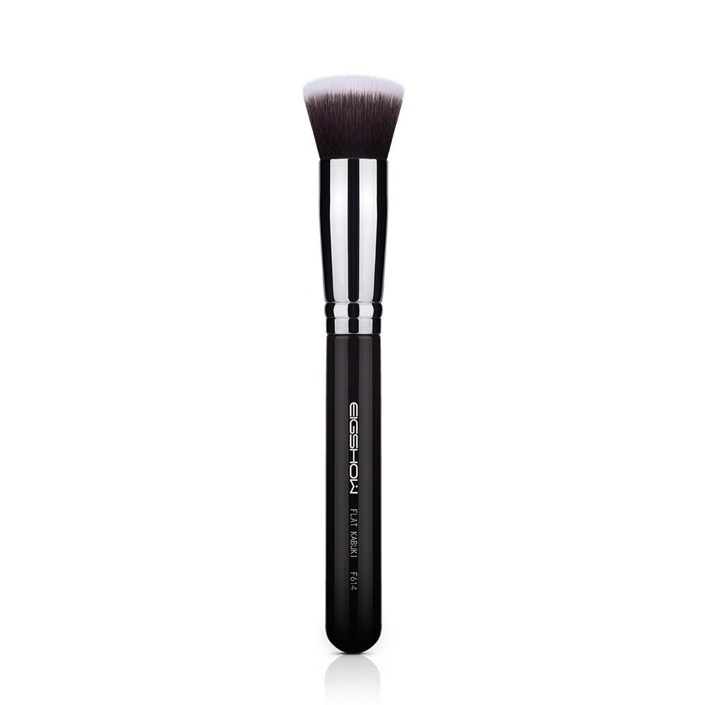 

EIGSHOW F614 Professional Makeup Brush Flat Kabuki Costemic, Multi-b