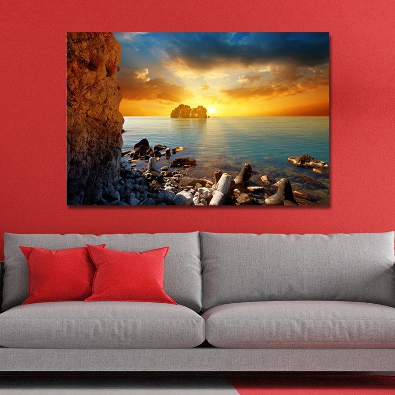 

WP84LS4S Photography Sunrise Scenery Print Art, Multi
