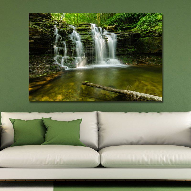 

WPF2LKRL Photography Mountain River Scenery Print Art, Multi